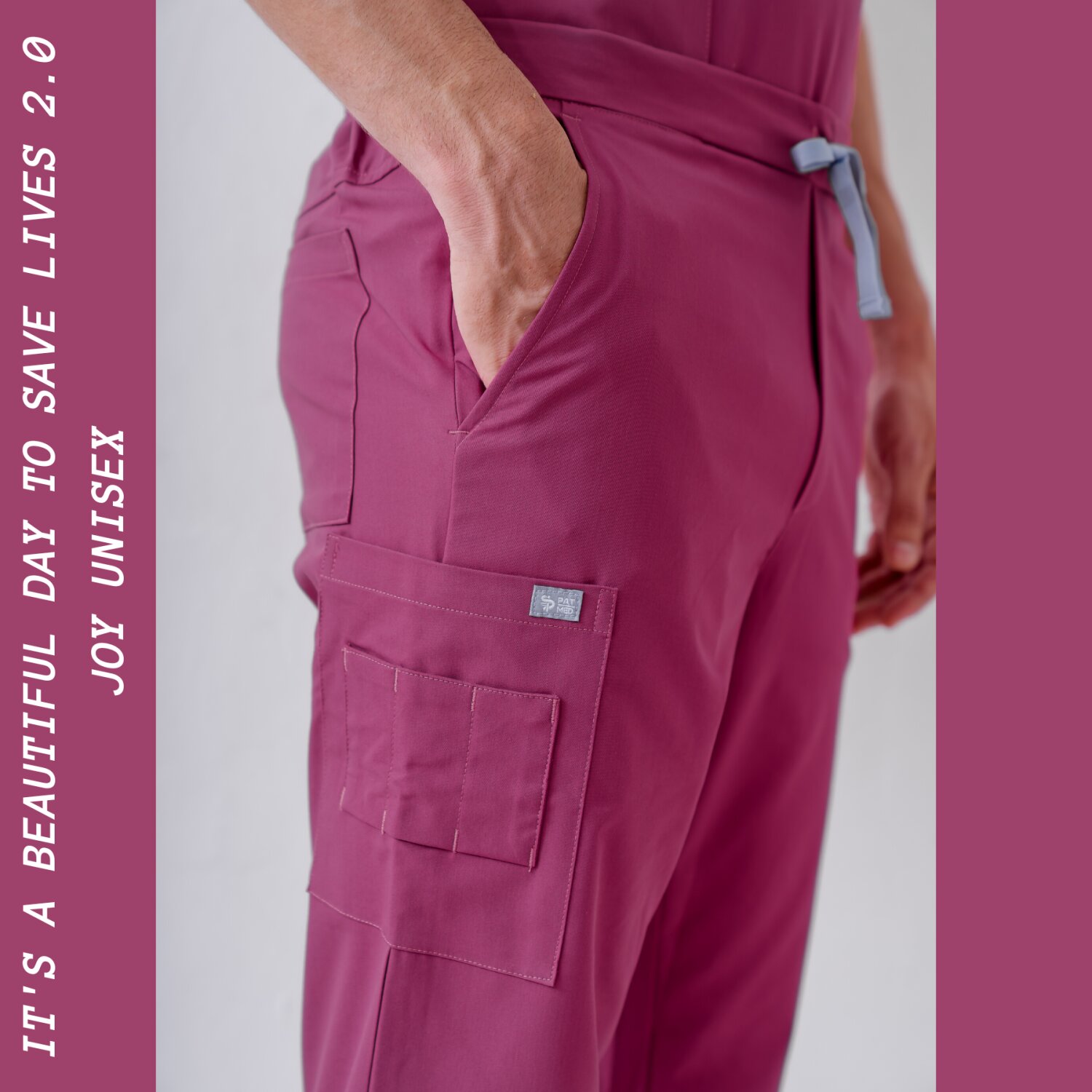 "JOY" Scrubs Pants for Unisex PATMED