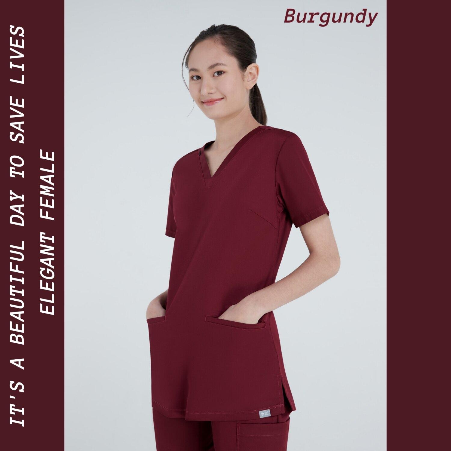 Elegant Scrubs Top for Female - PAT-MED