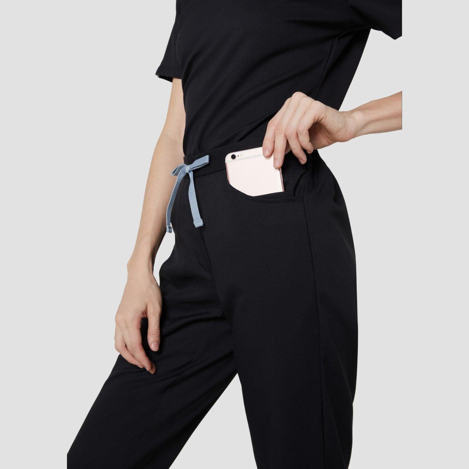 "Dark Knight" Comfy Scrubs Pants for Female PATMED