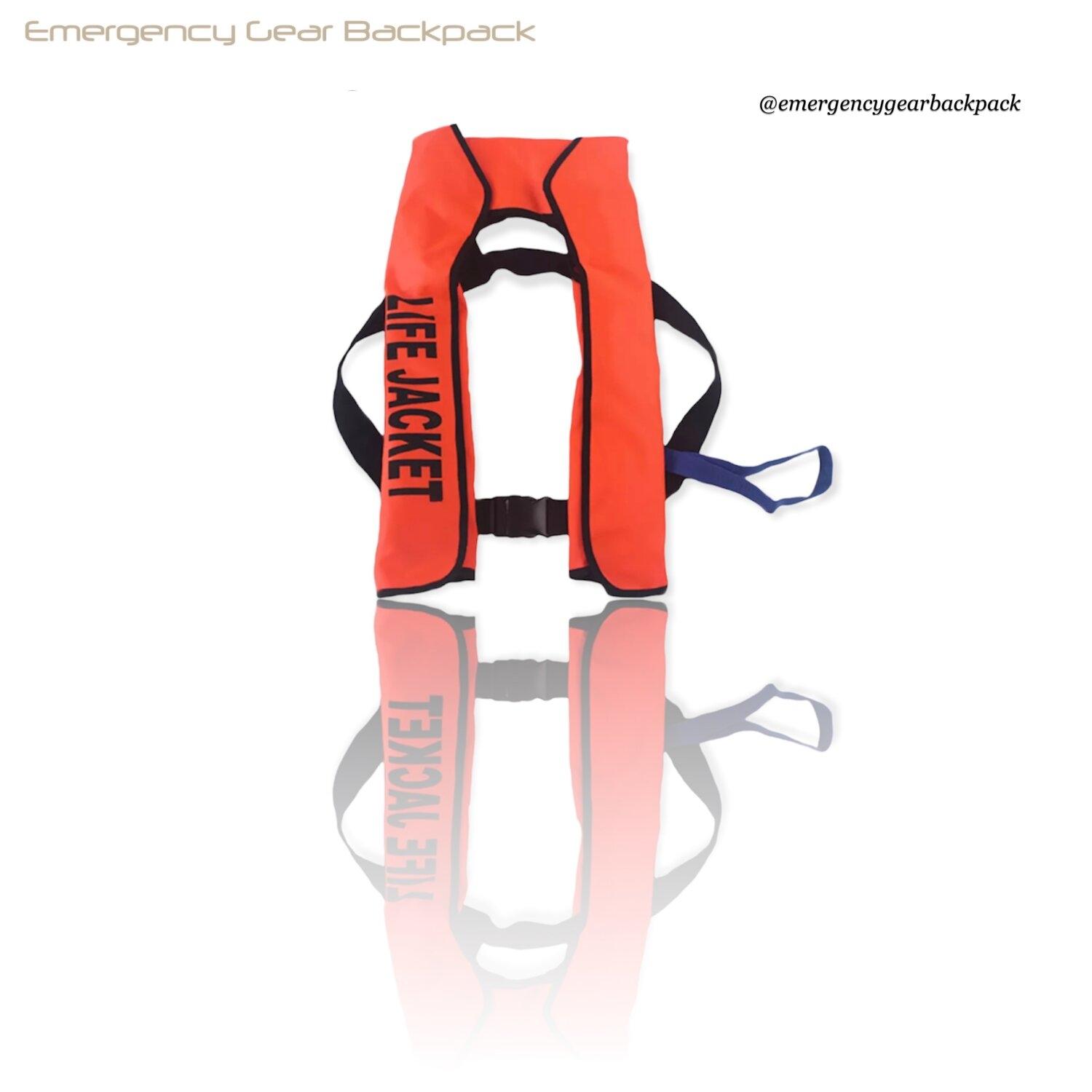 Life Jacket Personal Flotation Device (PFD) emergencygearbackpack