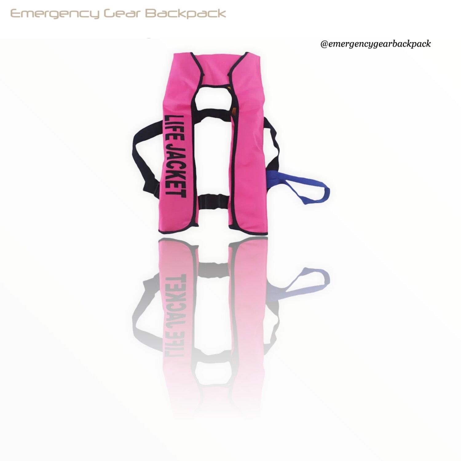 Life Jacket Personal Flotation Device (PFD) emergencygearbackpack