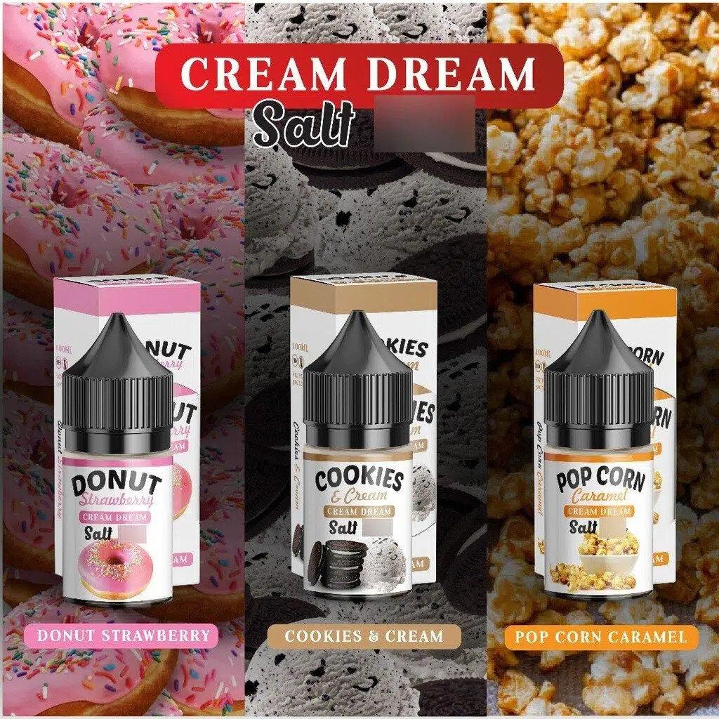 Cream Dream Cookies & Cream Freebase 100ml [ แท้ ] ครีมดรีมคุกกี้ครีม