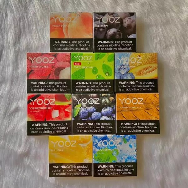 YOOZ Ceramic Flavor Replacement Pod Head 2ml [ แท้ ] หัวพอดพร้อมน้ำยา (ยูซ) 2pcs./pack. [ ใช้