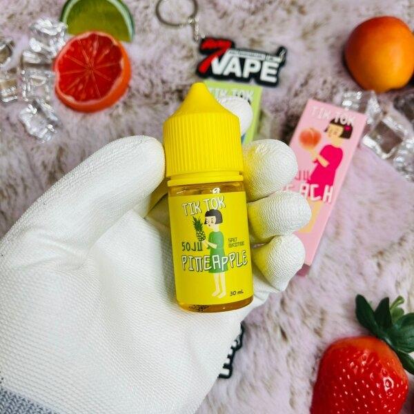 Tik Tok Soju Pineapple Salt Nic 30ml (Malaysia) By Alchemistz [ แท้