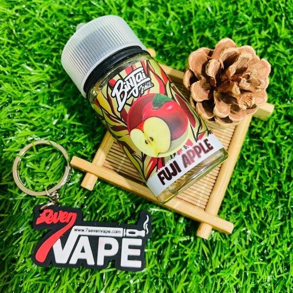 Binjai Juice Fuji Apple Freebase 60ml [ แท้ ] บินใจจูซฟูจิแอปเปิล กลิ่นแอปเปิ้ลแดง นิโคตินฟรี