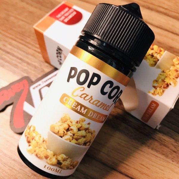Cream Dream Popcorn Caramel 100ml [ แท้ ] ครีมดรีมป๊อบคอนคาราเมล