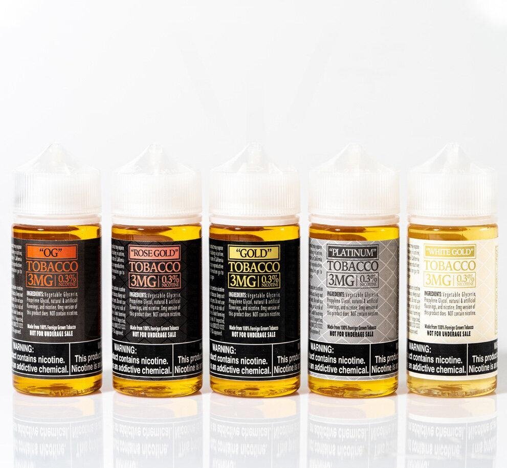 Watson Rose Gold Tobacco (USA) Freebase 100ml [ แท้ ] วัตสันโรซโกลด์