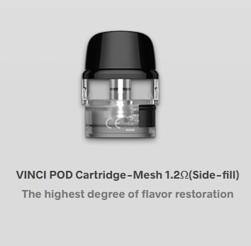VOOPOO Vinci 1.2 Refillable Replacement Pod Head 2ml [  ] |   1.2ohm  DRAG Nano 2 / Vinci Pod / Vinci Pod SE / Vinci Q -  THshop24 |