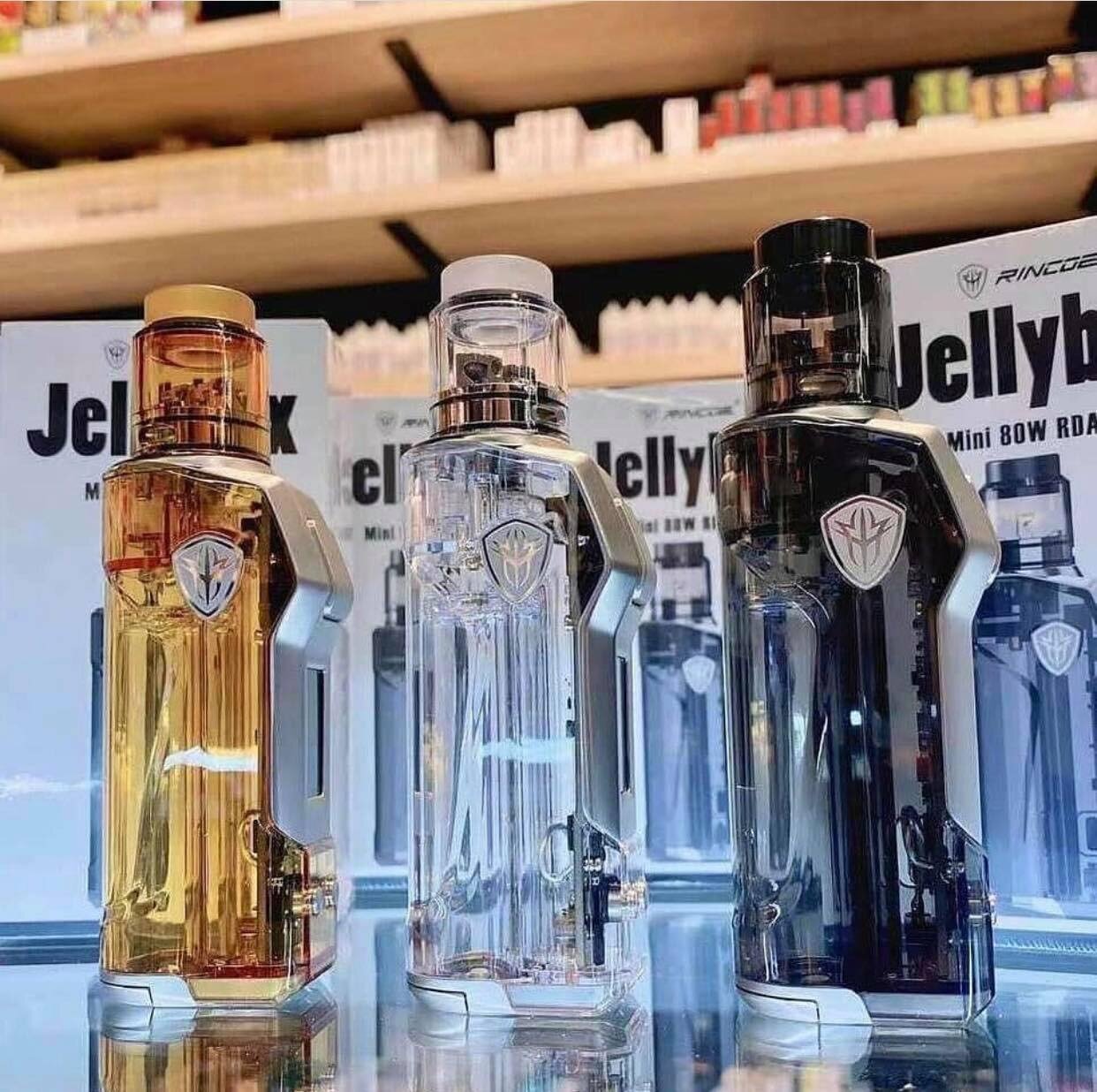 RINCOE Jellybox Mini RDA Mod Pot kit 80W (Single Battery 18650/20700