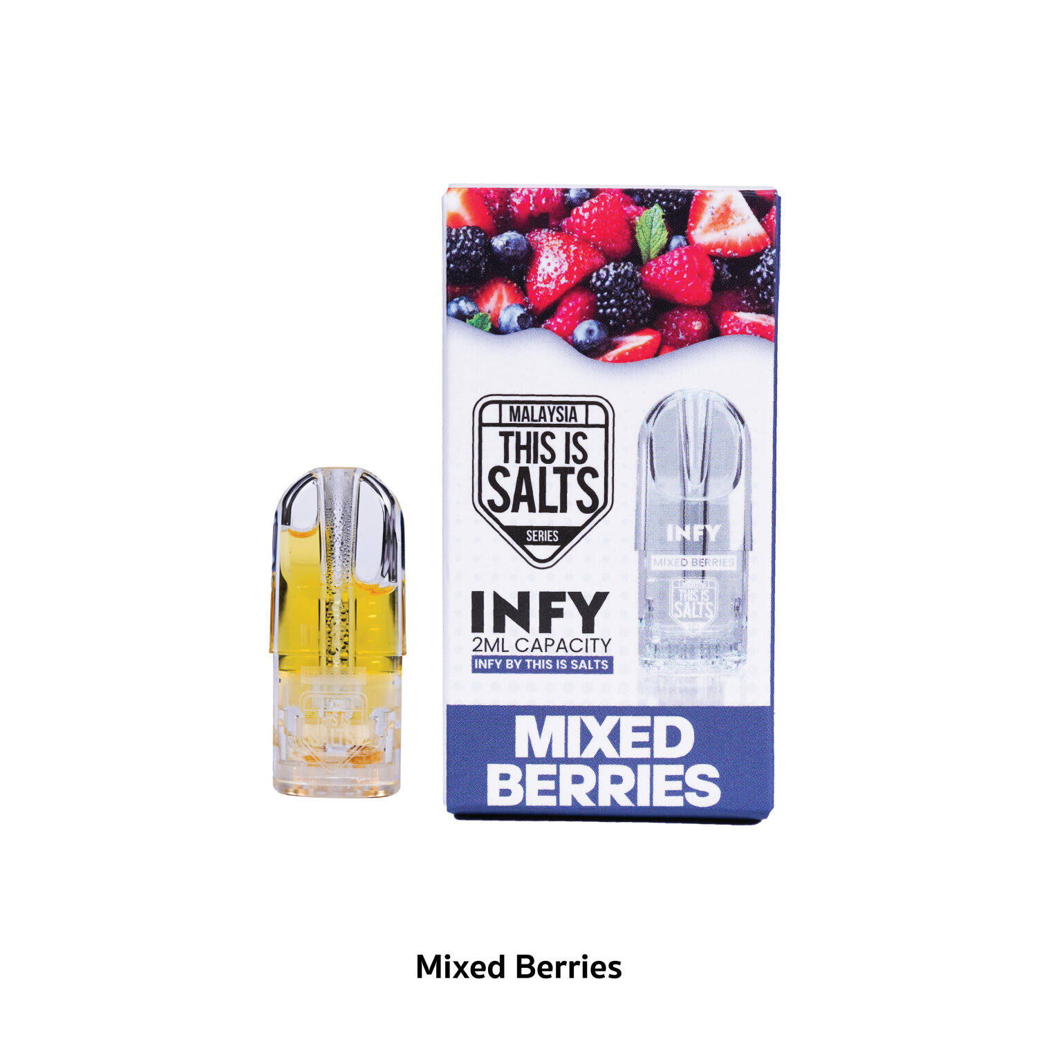 INFY POD Mixed Berries Hua Namya Nic 2ml Nic 3 By This Is Salts [ แท้