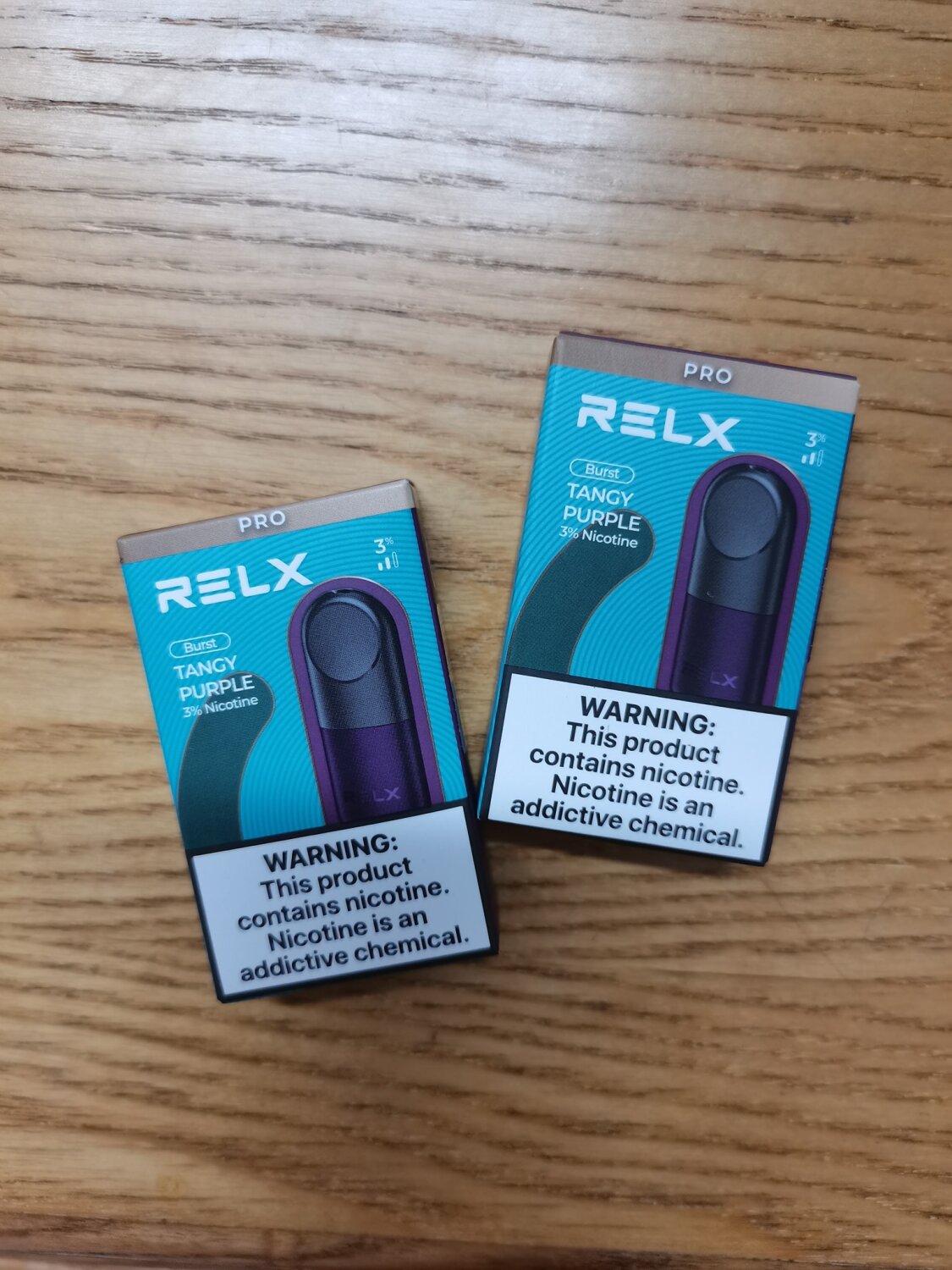 RELX POD Pro (Tangy Grape) Pod Head ELiquid 2ml Nic 3 [ แท้ ] หัวพอ
