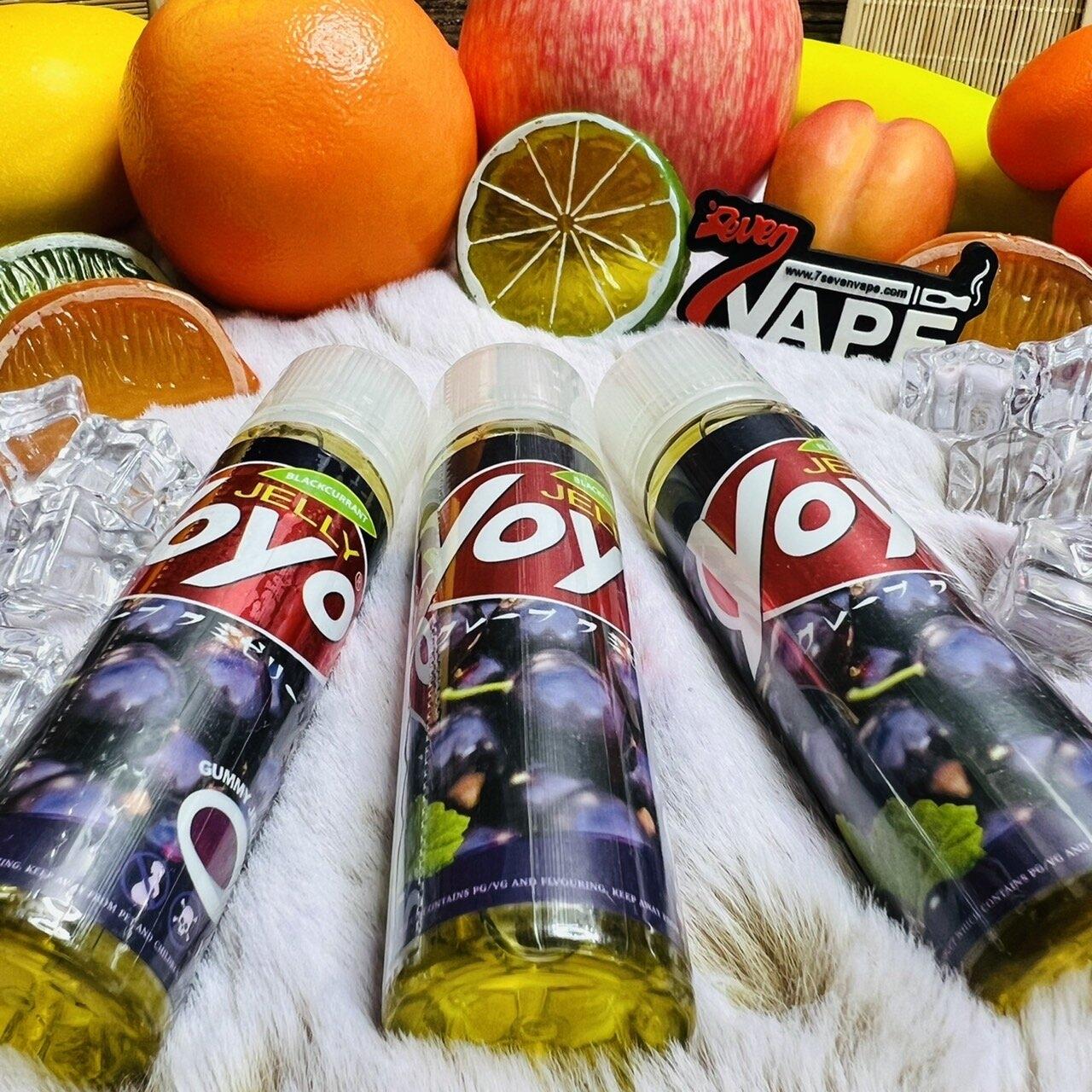 Jelly YoYo Grape Freebase 60ml [ แท้ ] เจลลี่โยโย่เกรป กลิ่นเยลลี่