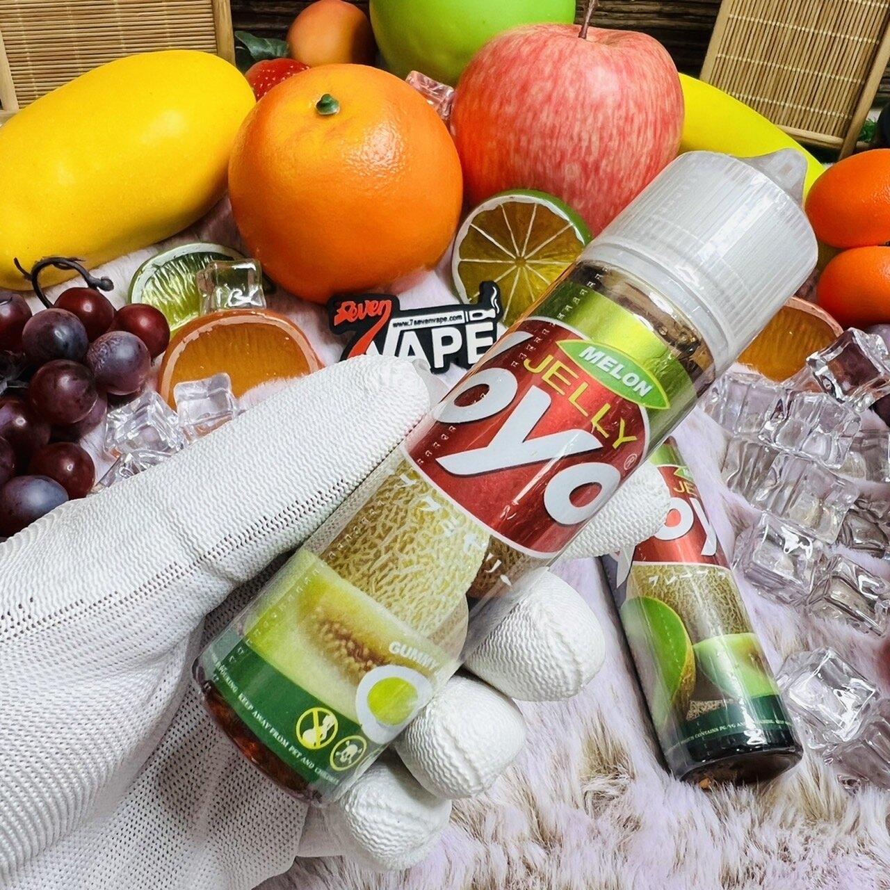 Jelly YoYo Melon Freebase 60ml [ แท้ ] เจลลี่โยโย่เมล่อน กลิ่นเยลลี่เ