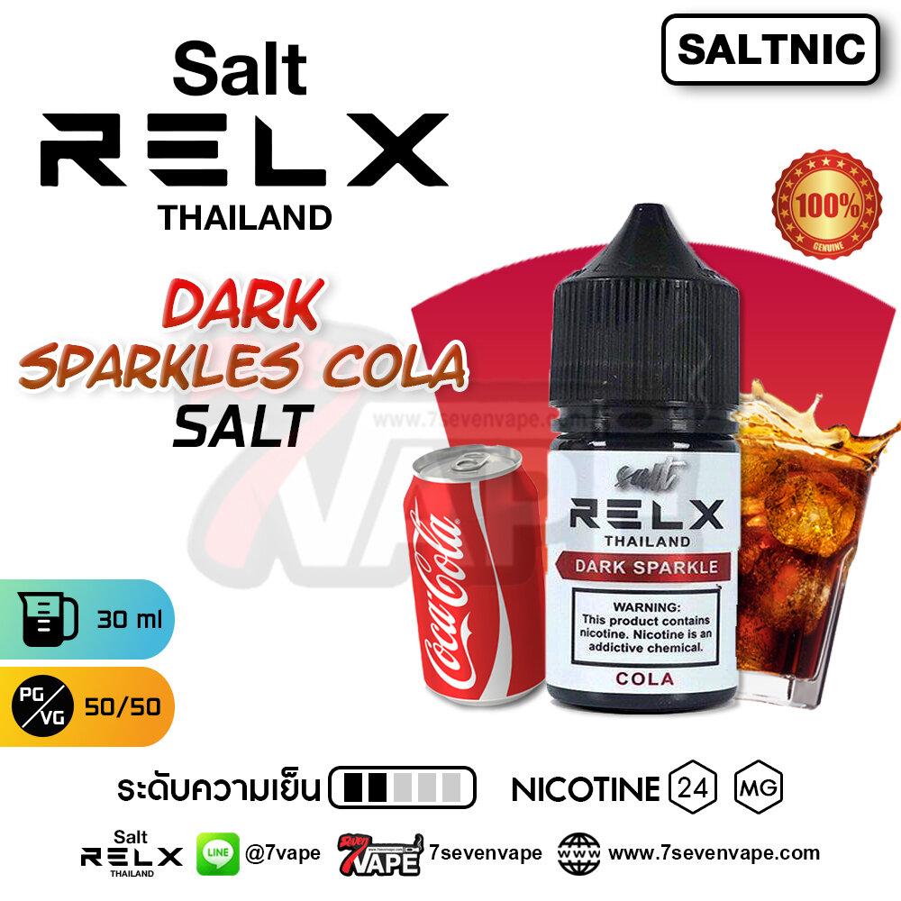 RELX Thailand Dark Sparkles Cola Salt Nic 30ml [ แท้ ] | รีแลกซ์ดาร์กส ...