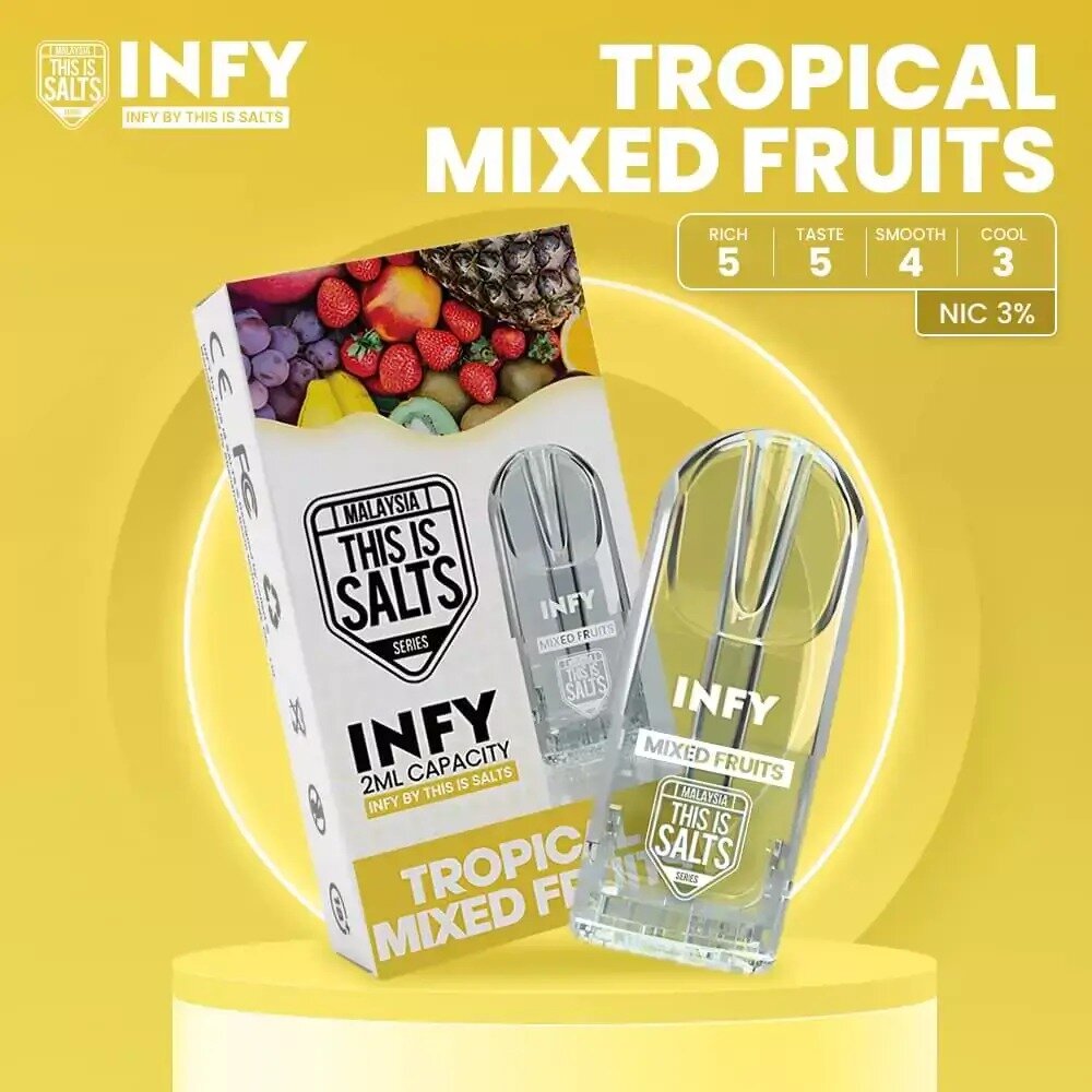 INFY POD Tropical Mixed Fruits Hua Namya Nic 2ml Nic 3 By This Is
