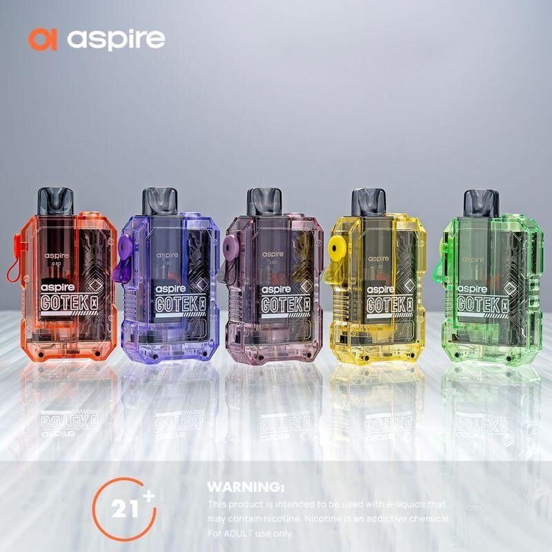 ASPIRE Gotek X Device 650mAh USB TypeC Charging [ แท้ ] แอสไพร์โกเต๊กเอกซ์ (เครื่องเปล่า