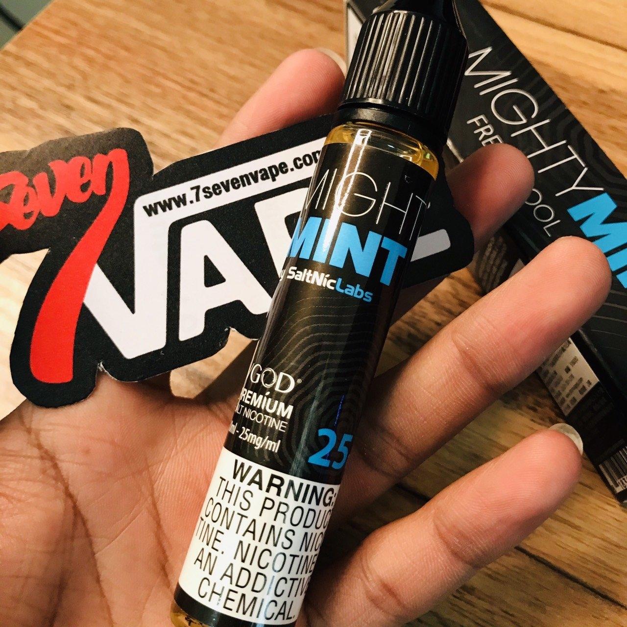 VGOD Mighty Mint Salt Nic 30ml (USA) By SaltNicLabs [ แท้ ] วีก็อดไม