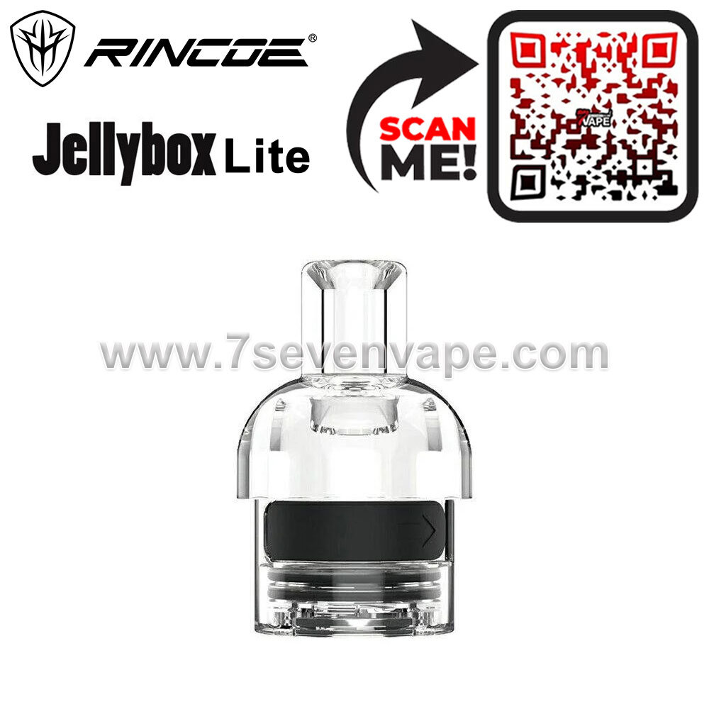 RINCOE Jellybox Lite Cartridge Empty Pod 2.6ml For Jellybox Nano Coils