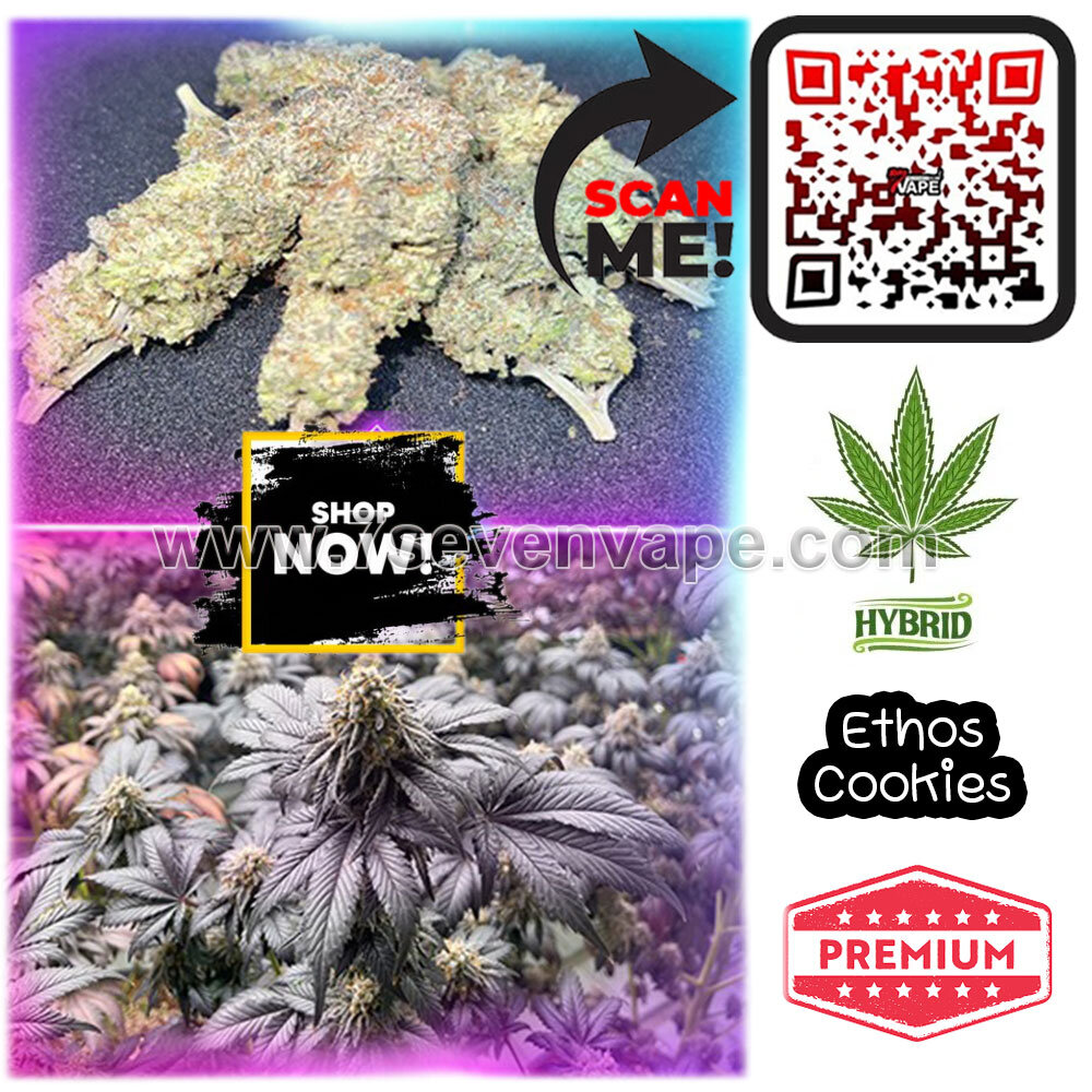Cannabis Flower Ethos Cookies Premium Grade [ Hybrid ] ดอกกัญชาสายพันธุ์ อีโทสต์คุ้กกี้ เกรดพรีเ