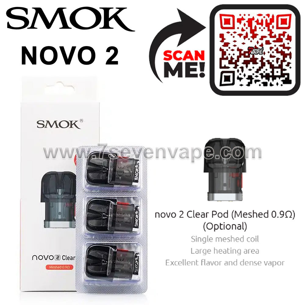 Smok Igee A1 Replacement Pods 2ml 0.9ohm 3-pack Cartridges SMOK IGEE A1 14W  Pod Kit - Vape