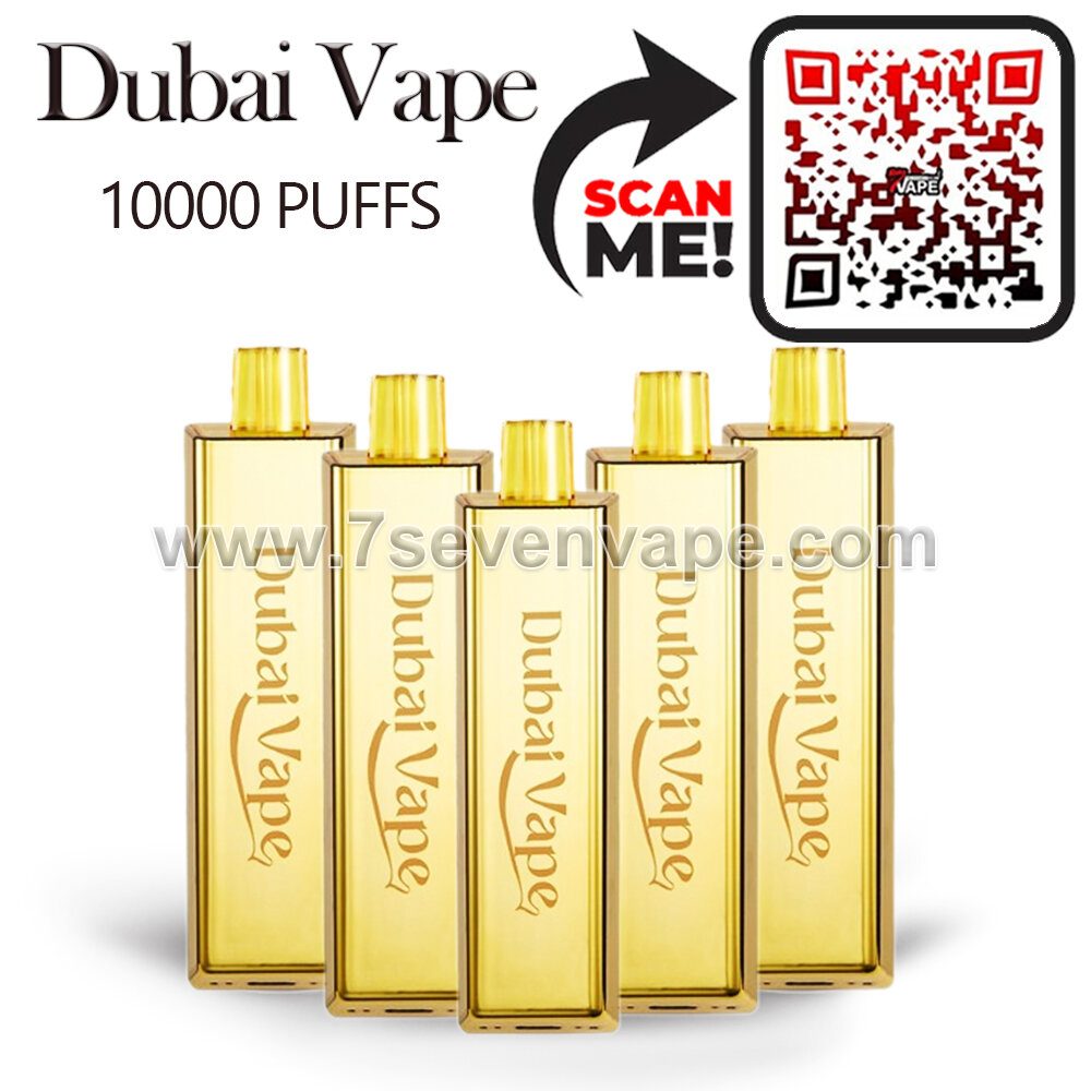 Dubai Vape 10000 Puffs Disposable Pod 650mAh 15ml Nic 3 [ แท้ ] ดูไบ