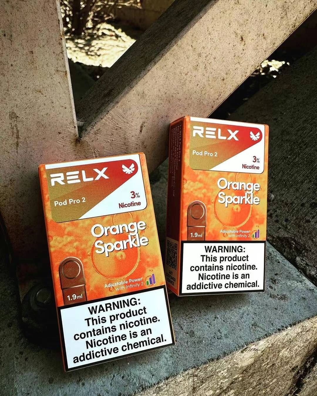RELX Pod Pro 2 Orange Sparkle 1.9ml Nic 3% [แท้] สำหรับ RELX Infinity -  THshop24