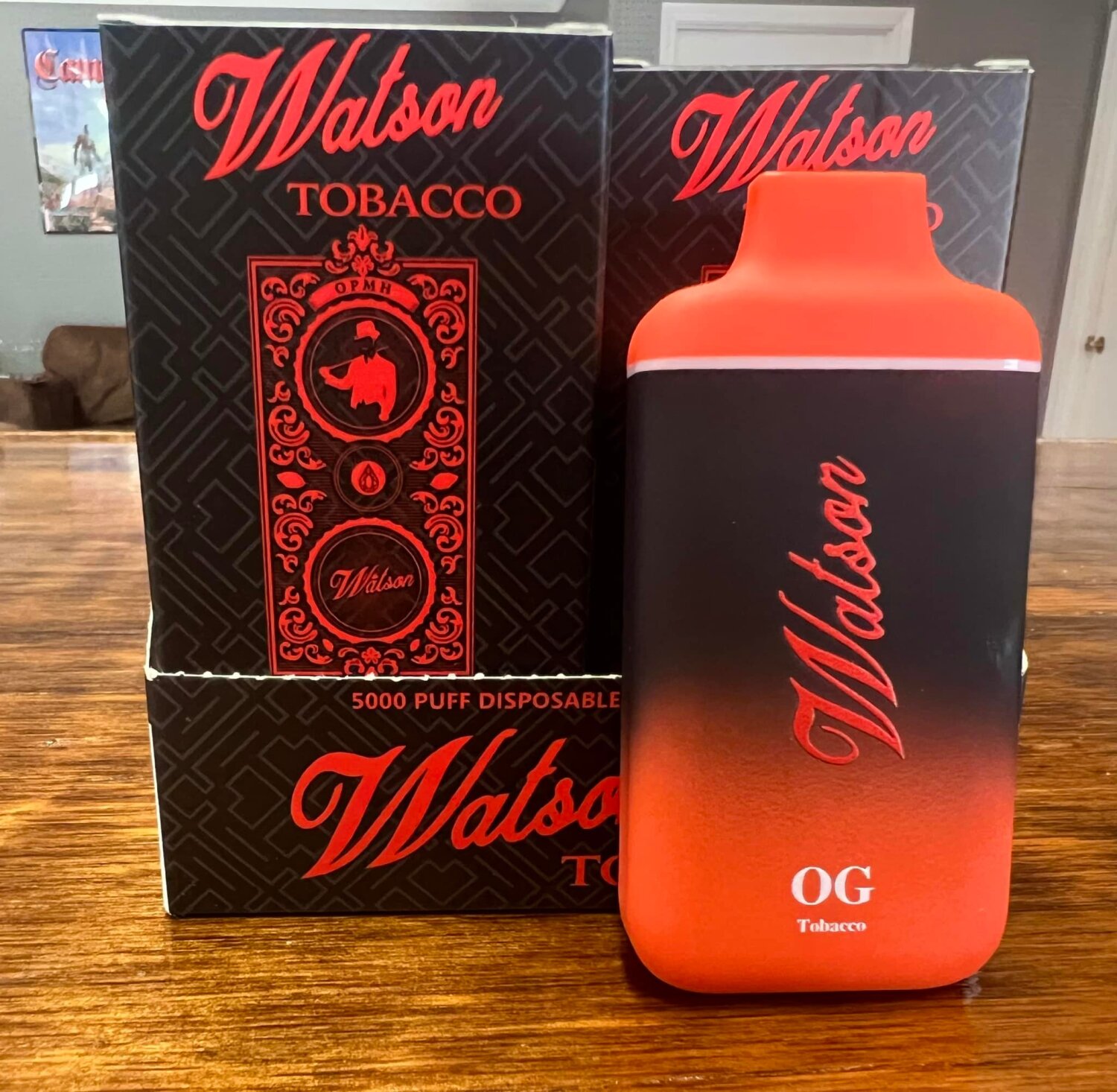 Watson OG Tobacco 5000 Puffs (USA) Disposable Pod 400mAh 12ml Nic 5