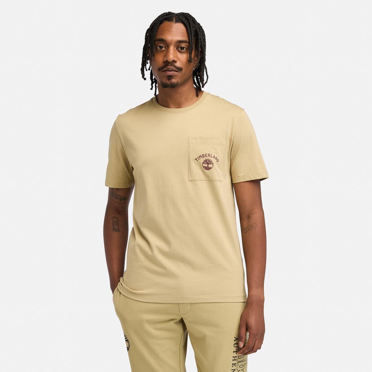 Timberland GRAPHIC TEE Regular fit Lemon Pepper (TB0A4415