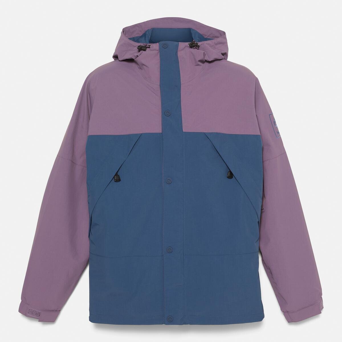ジャケット・アウター old Timberland nylon anorak purple color Retro Timberland Weathergear Anorak Purple Nylon Pull Over