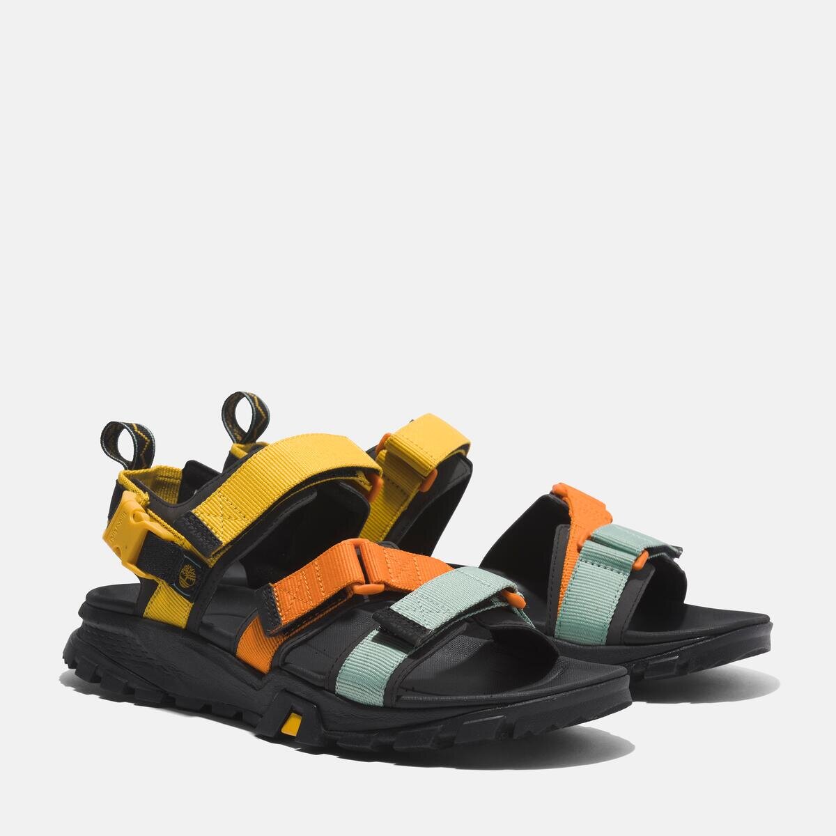 Timberland GARRISON TRAIL Webbing Strap Sandal Orange Multi