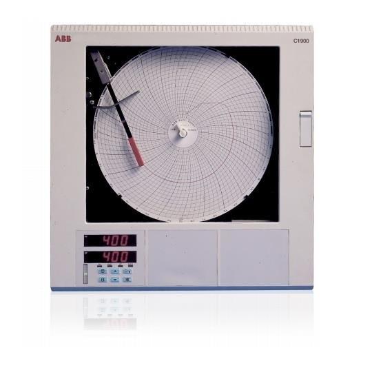 Product Code C1911JAA012STD "ABB" C1900 Circular Chart Recorder