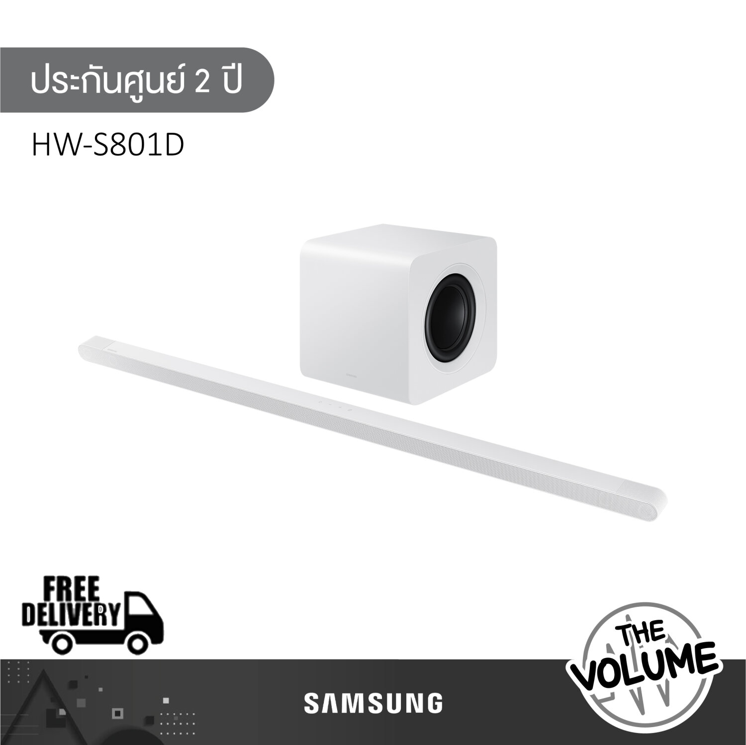 SAMSUNG Soundbar HW-S801D HW-S801D/XT S801D รุ่นปี