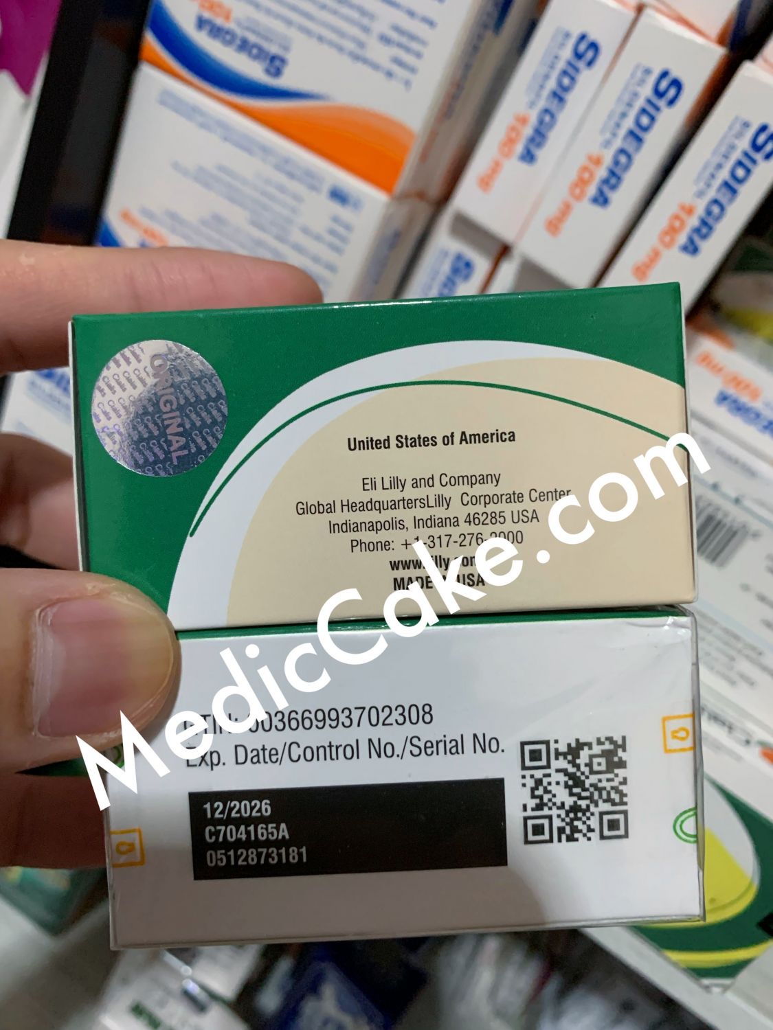 CIALIS Tadalafil 100mg 30 Tablets MADE IN USA (ORIGINAL) MedicCake