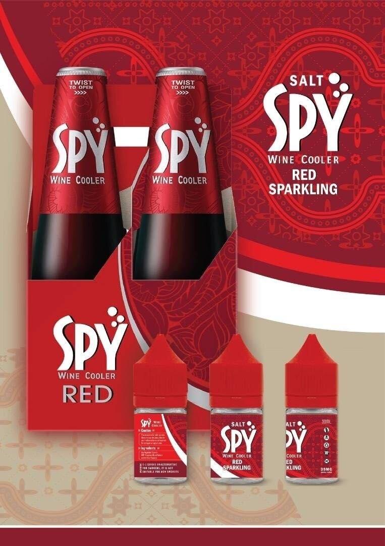 Spy Wine Cooler Red Sparkling (นิค35) น้ำยาบุหรี่ไฟฟ้า