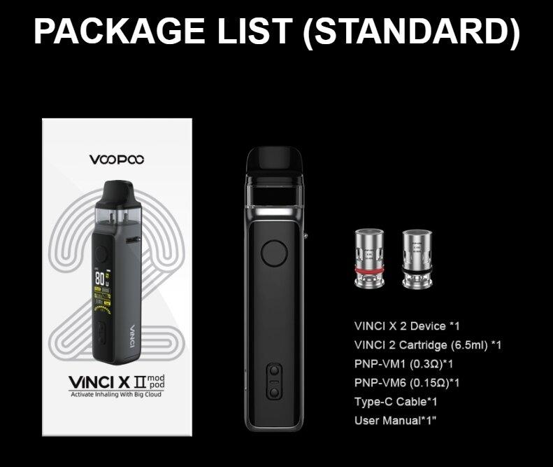 Voopoo Vinci 2 X Mod Pod Kit 80w - บุหรี่ไฟฟ้า น้ำยาบุหรี่ไฟฟ้า Pod ...