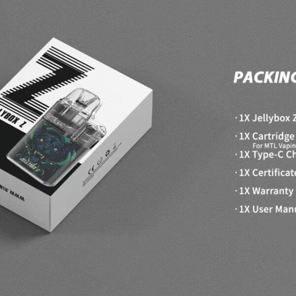Jelly Box Z Pod System บุหรี่ไฟฟ้า น้ำยาบุหรี่ไฟฟ้า Pod System