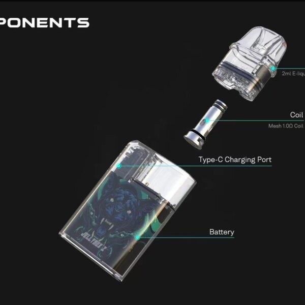 Jelly Box Z Pod System บุหรี่ไฟฟ้า น้ำยาบุหรี่ไฟฟ้า Pod System