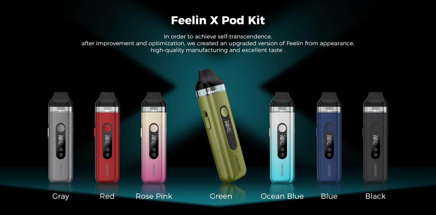 Nevoks Feelin X Pod Kit - บุหรี่ไฟฟ้า น้ำยาบุหรี่ไฟฟ้า Pod System