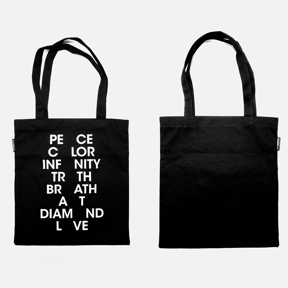 【美品希少】PEACEMINUSONE バッグ BIGBANG G-DRAGON G-DRAGON PEACEMINUSONE ECOBAG - YG SELECT TH