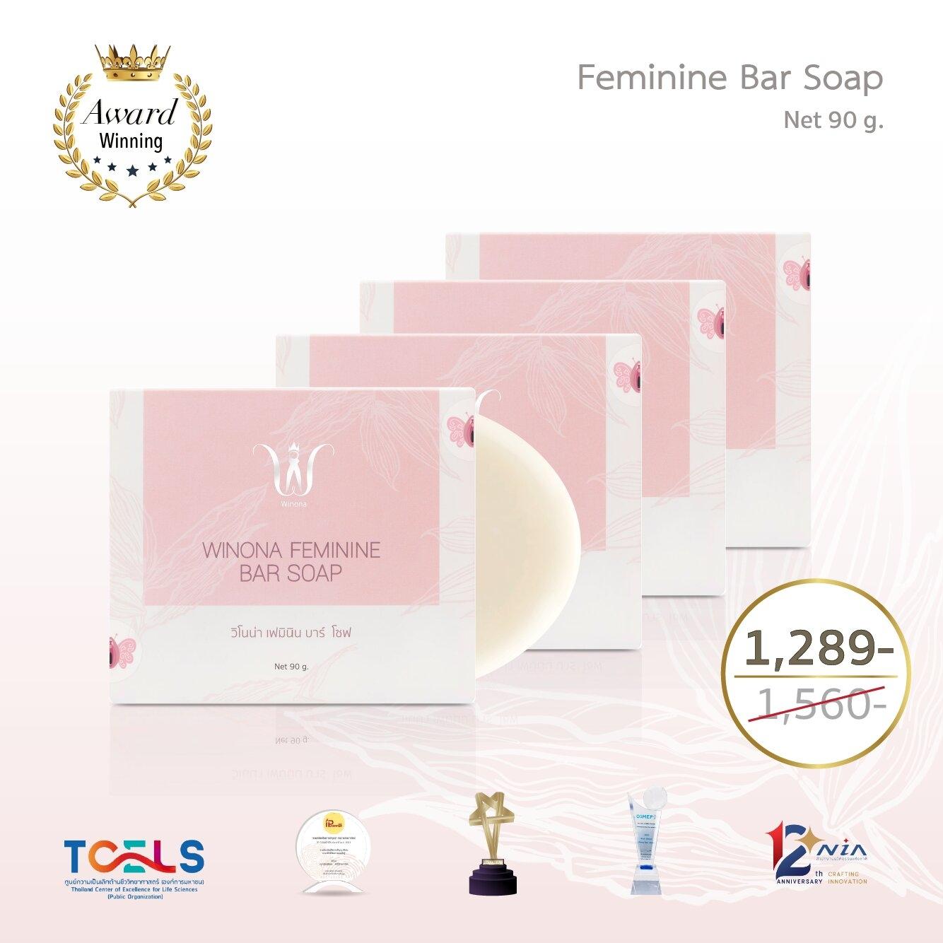 Feminine Bar Soap x4 Winona Feminine (official)