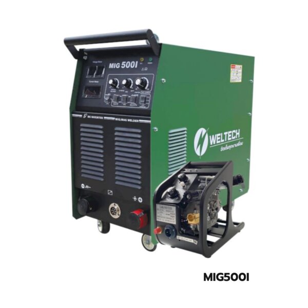 WELTECH MIG500I เครื่องเชื่อมซีโอทู 2 ระบบ (MIG/ARC) ระบบ Inverter 500 ...