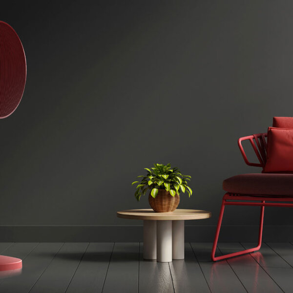 VENZ Linear 16 LM Legacy Red พัดลมตั้งพื้น 16 นิ้ว สีแดง (50W. 220V ...