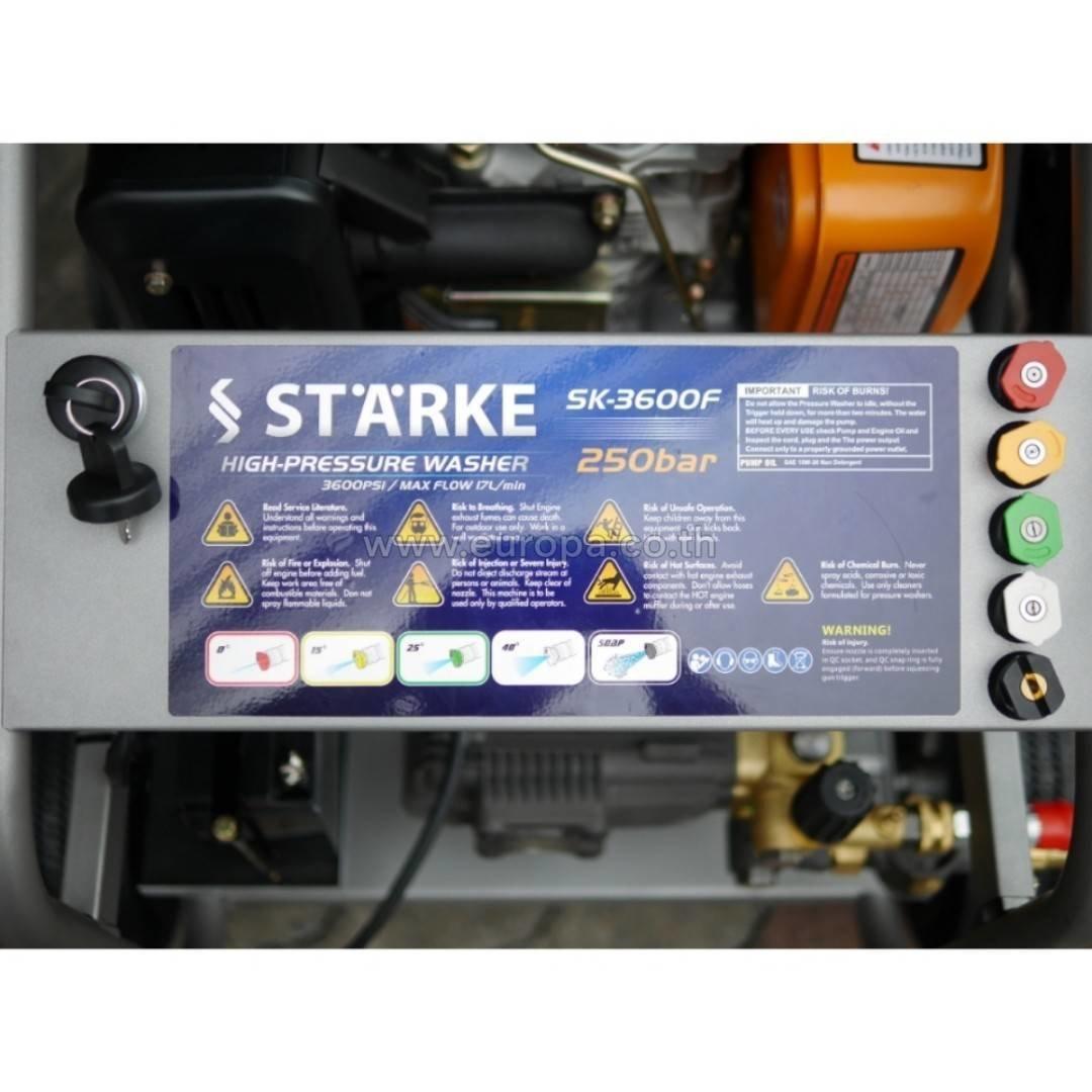 STARKE SK-3600FD เครื่องฉีดน้ำแรงดันสูง 250 บาร์ เครื่องยนต์ดีเซล ...