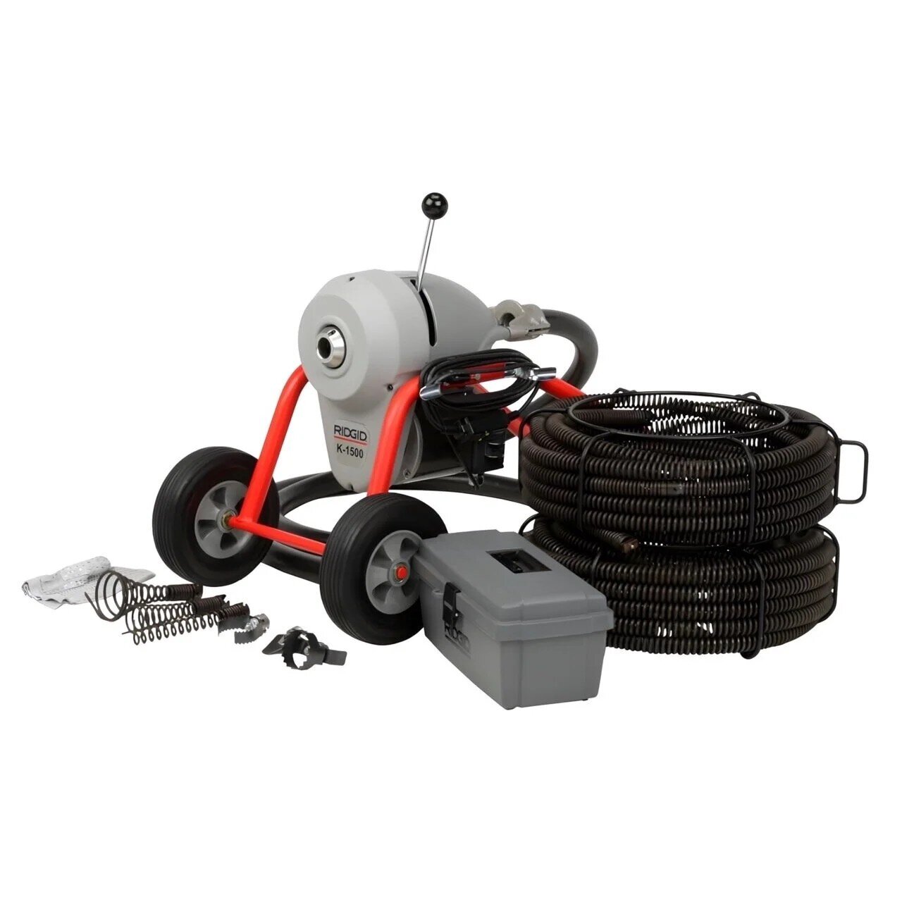 RIDGID K-1500SP-B #43512 เครื่องทะลวงท่อ ล้างท่อ ขนาด 2 - 10 นิ้ว (1.0 ...