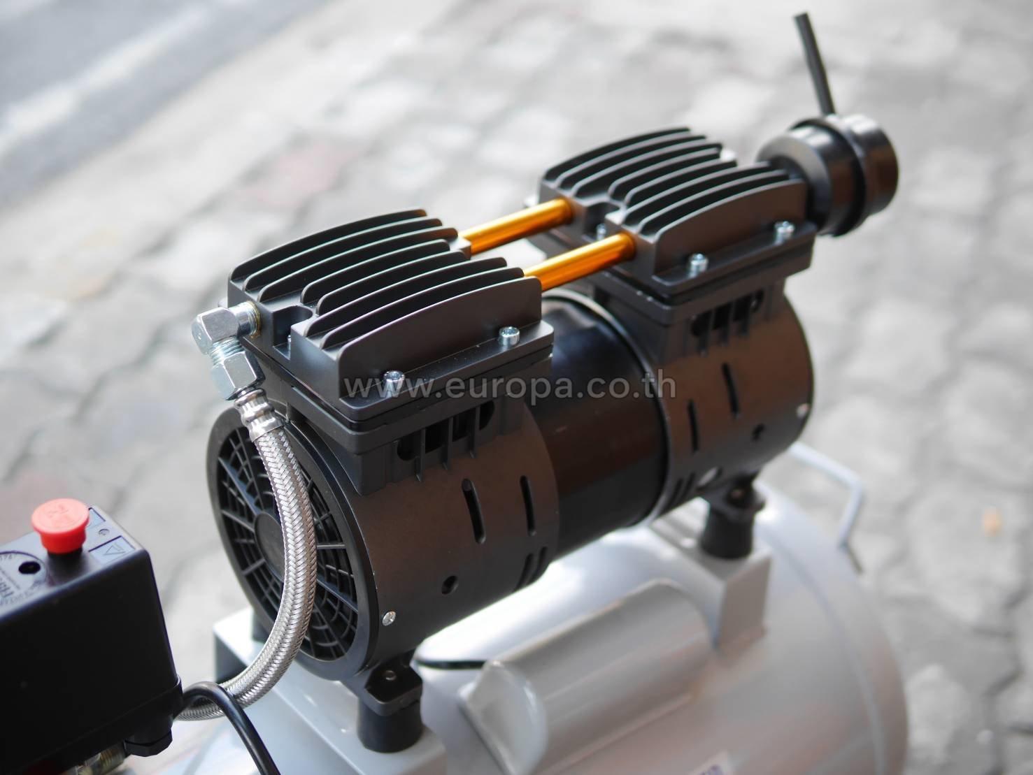 JET JOS150 ปั๊มลมเสียงเงียบ 750W. 50 ลิตร (ผลิตลม 135 ลิตร/นาที