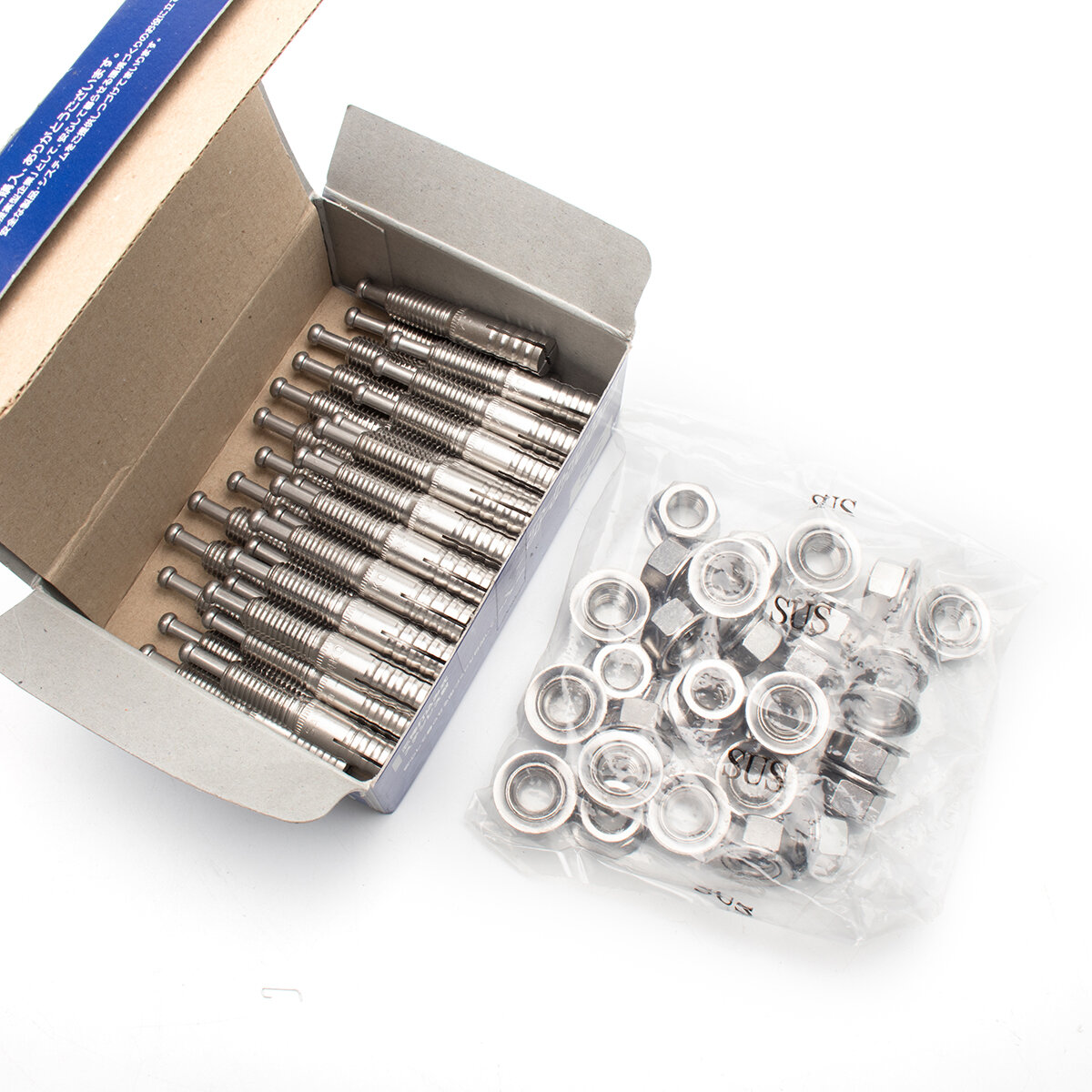 SANKO SC-1260 พุกตะปูสแตนเลส SUS-304 ขนาด M12 x 60 mm. (บรรจุ 30 ตัว ...