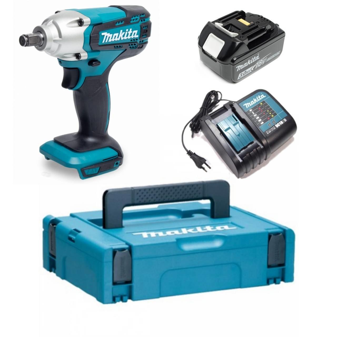 Makita DTW190SF1J บล็อกไร้สาย 1/2 นิ้ว (กล่อง MAKPAC แบต