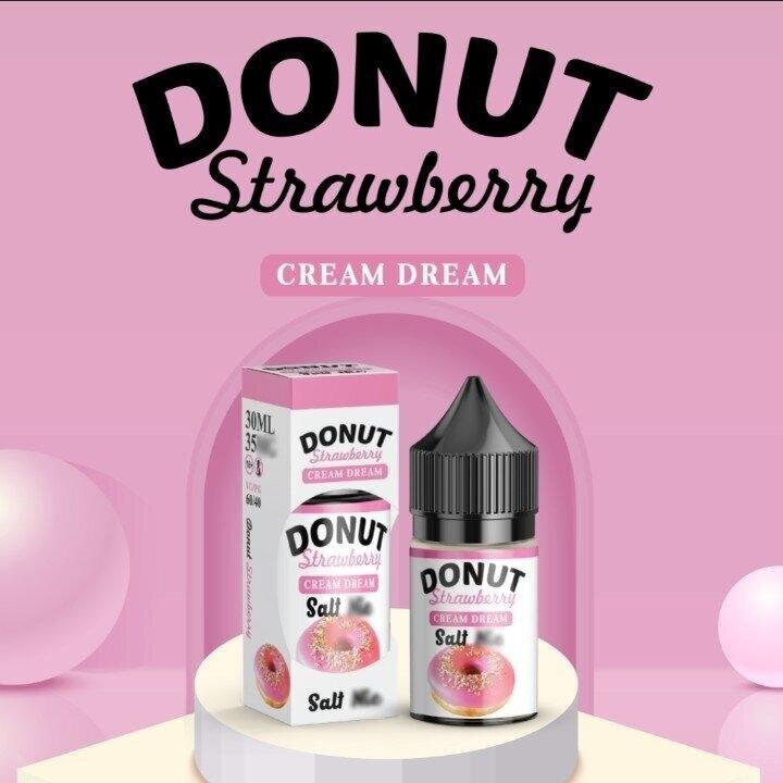 ครีมดรีม กลิ่นโดนัทสตอเบอร์รี่ ซอลนิค Cream Dream Donut Strawberry Salt