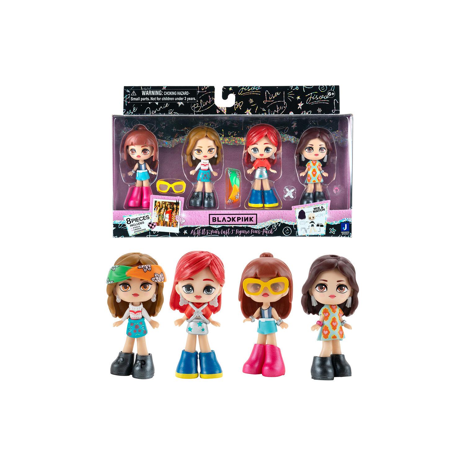 BLACKPINK フィギュア 4体セット BLACKPINK JAZWARES 4PACK (AS IF IT'S YOUR LAST) - SEOULR
