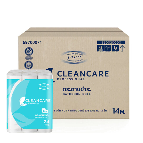กระดาษชำระม้วนเล็ก Clean Care บริษัท เจนเทิล แคร์ จำกัด
